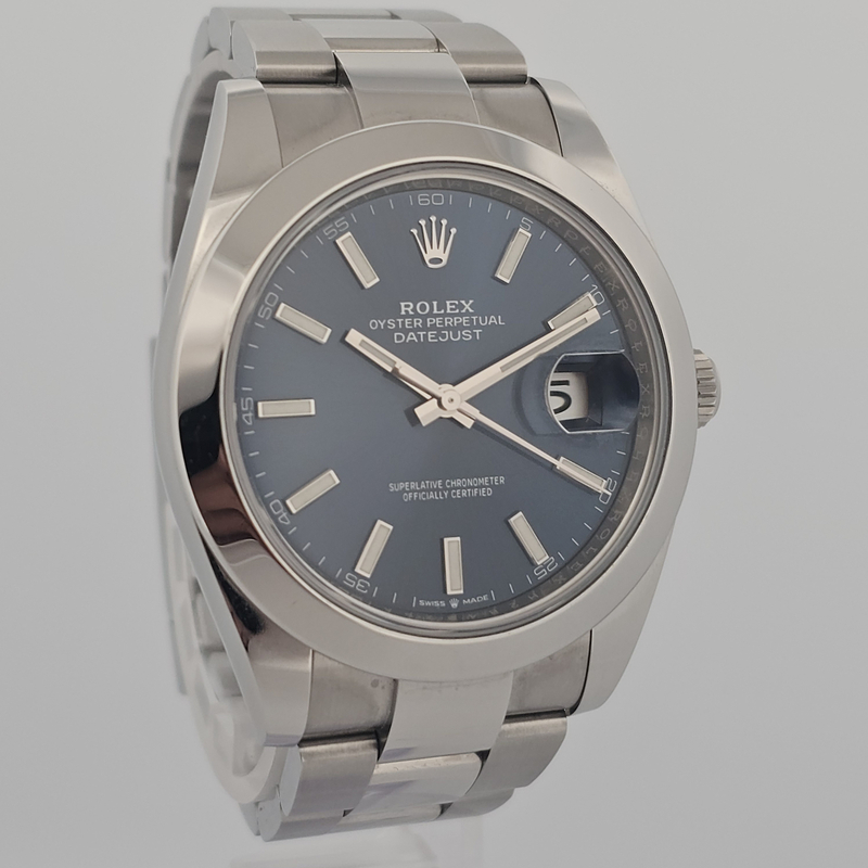 Rolex Datejust 41 Blue Dial 126300
