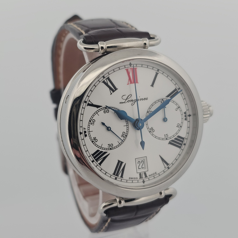 Longines 180th Anniversary Heritage Collection Monopusher Chronograph L2.776.4.21.3