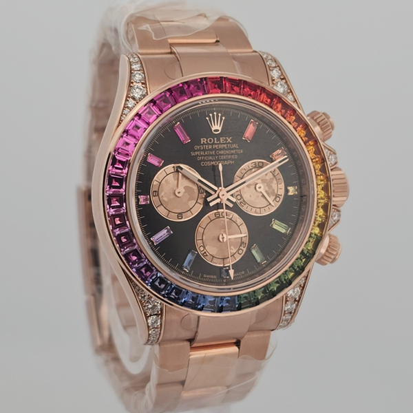 Rolex Daytona "Rainbow" Everose Gold 126595RBOW