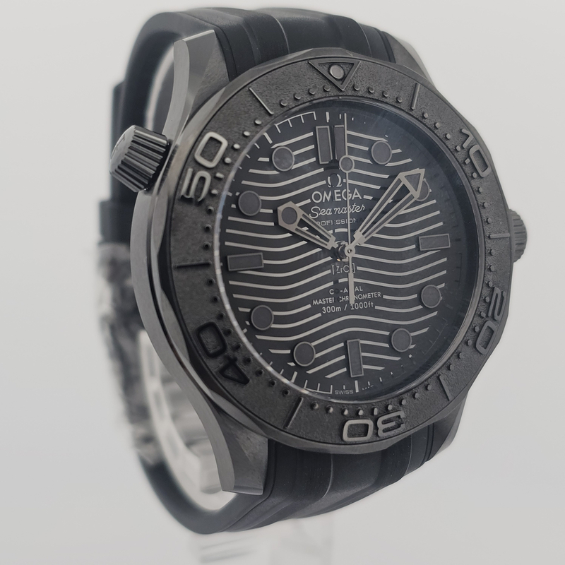 Omega Seamaster Diver 300M Black Black 210.92.44.20.01.003