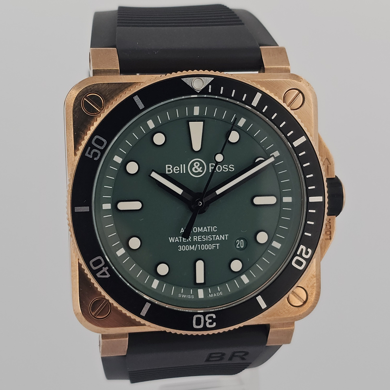 Bell Ross Diver Black & Green Bronze BR 03-92