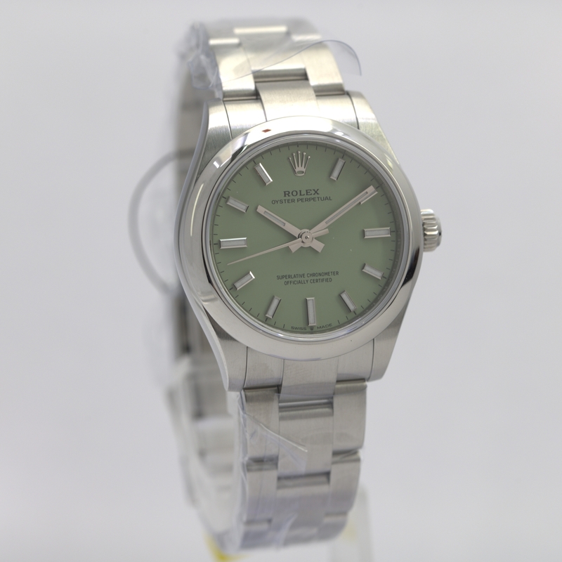 Rolex Oyster Perpetual (Pistachio Dial) 277200