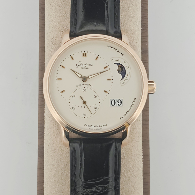 Glashütte Original PanoMaticLunar 1-90-02-45-35-05 （Replacement strap）