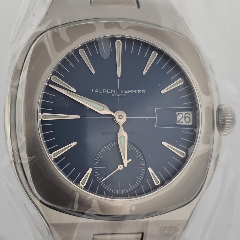 Laurent Ferrier Sport Auto Titanium Blue LCF040.T1.C1GC5 (With Unopened Original Stickers)