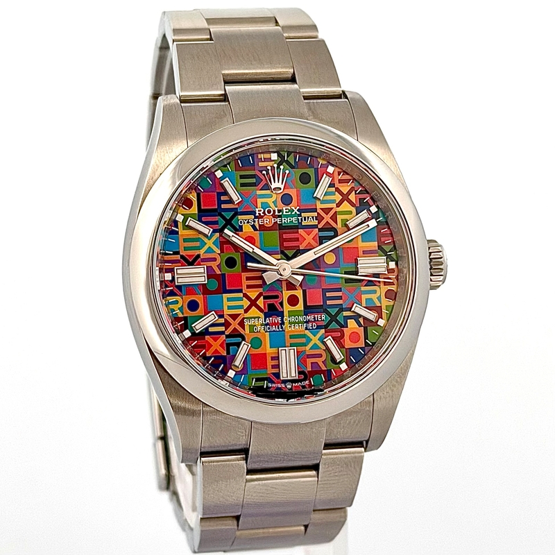 Rolex Oyster Perpetual Jubilee Motif 126000