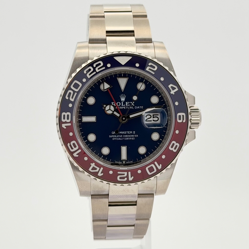 Rolex GMT-Master II White Gold Pepsi 126719BLRO