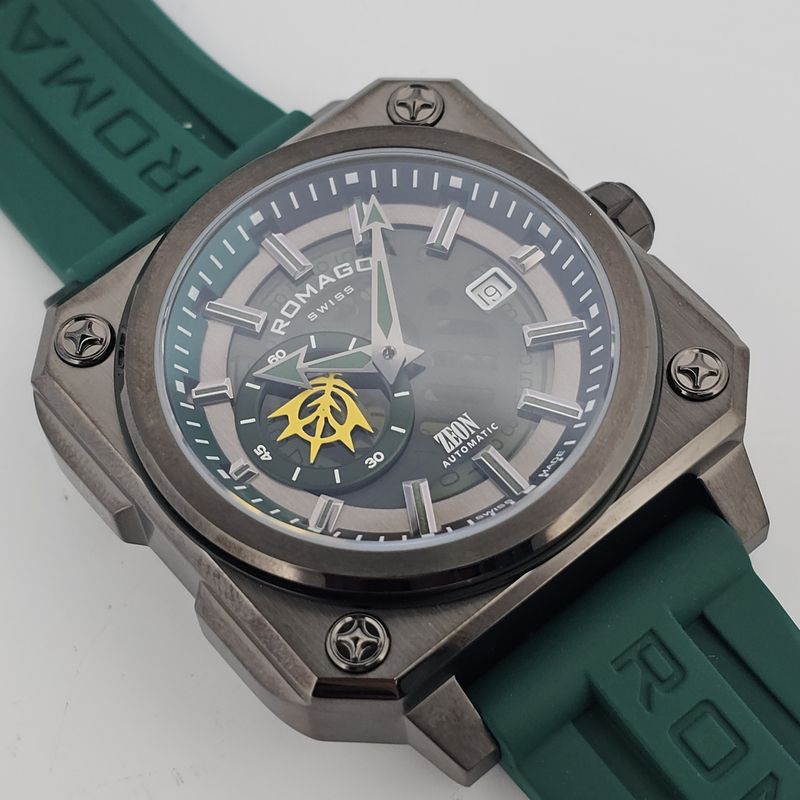 Romago Zaku II Green Dial Limited to 100 pcs RM112-GR
