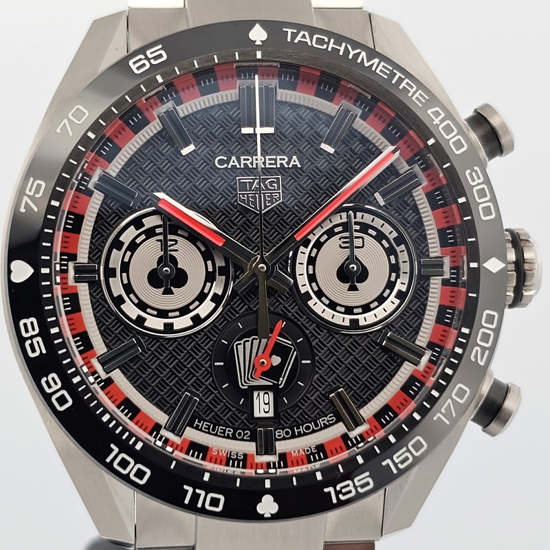 Tag Heuer Carrera Automatic Chronograph Macau Limited Edition 20pcs CBN2A1K.EB0265