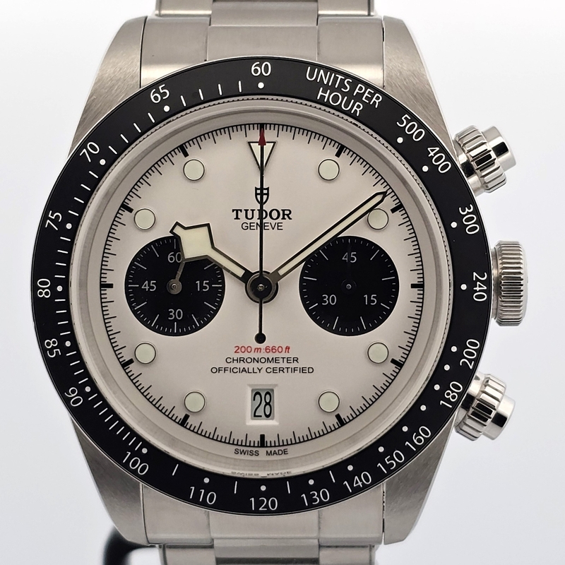 Tudor Black Bay Chrono White Panda M79360N-0002	