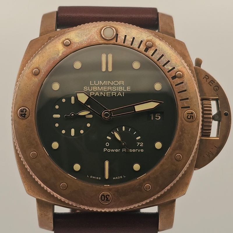 Panerai Luminor Submersible 1950 Bronzo Green Dial Limited 1000pcs PAM00507