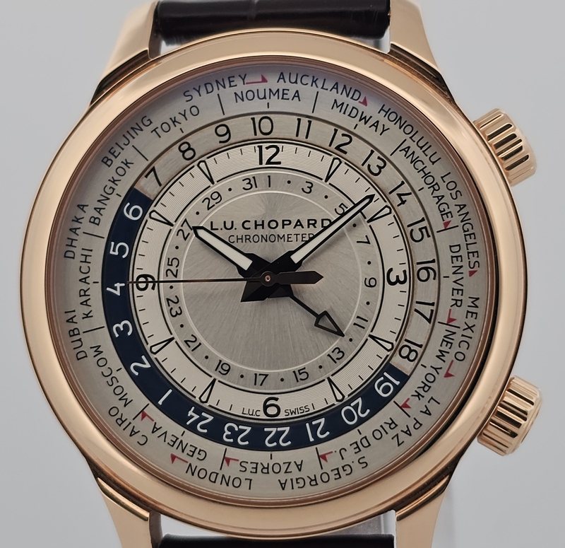 Chopard L.U.C. Time Traveler One Rose Gold 161942-5001⌈ 直播價 ⌋