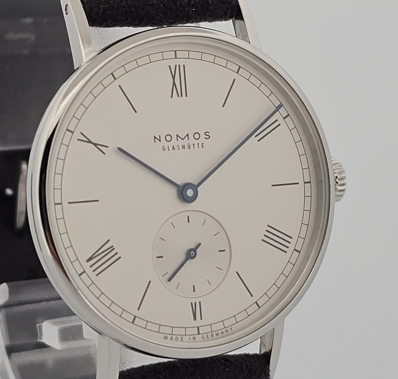 Nomos Ludwig Glass Back Reference 205