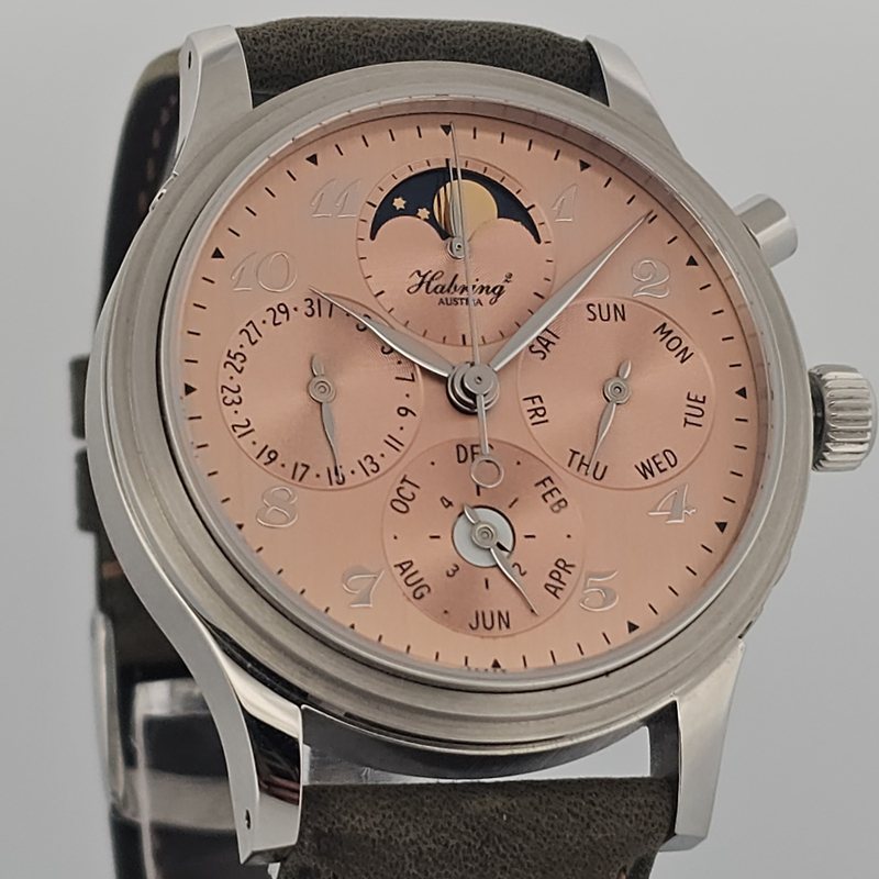 Habring² Chrono Felix Perpetual – Salmon