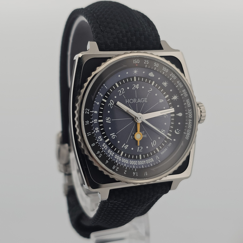 Horage Lensman 2 K2-GMT Globe Blue Dial (MWC 特別版)