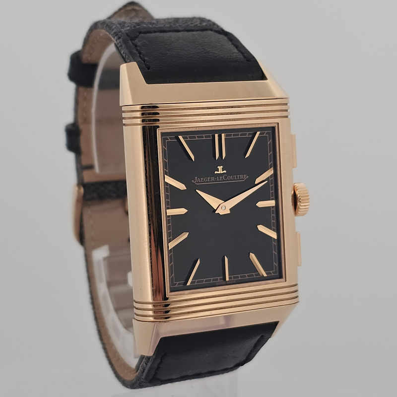 Jaeger-Lecoultre Reverso Tribute 30-Minute Counter Chronograph 18K Pink Gold Manual Winding Q389257J