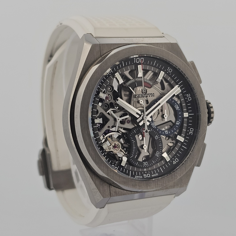 Zenith Defy El Primero 21 Chronograph Titanium Skeleton Dial 44mm 95.9000.9004_78.R582