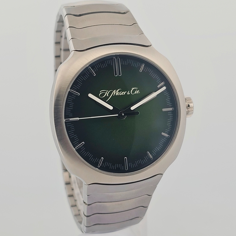 H.Moser & Cie Streamliner Centre Seconds Matrix Green 6200-1200 40mm