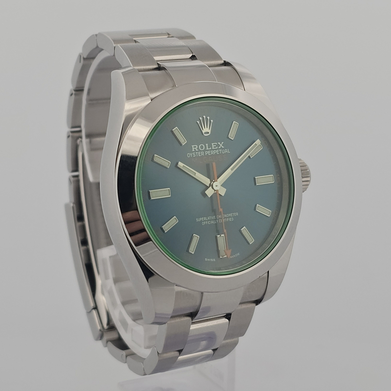Rolex 勞力士  Milgauss 116400GV Blue 40mm