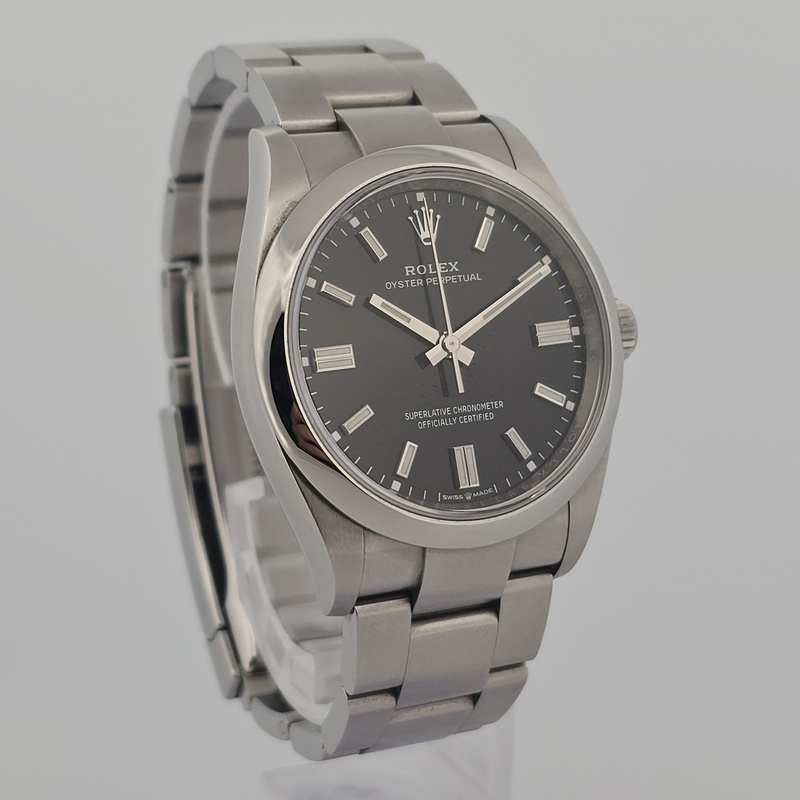 Rolex Oyster Perpetual Black Dial 126000