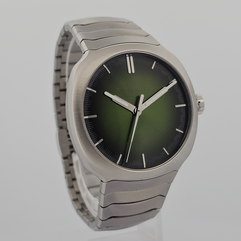H.Moser & Cie. Streamliner Centre Seconds Matrix Green (New Edition Hidden Logo) 6201-1200