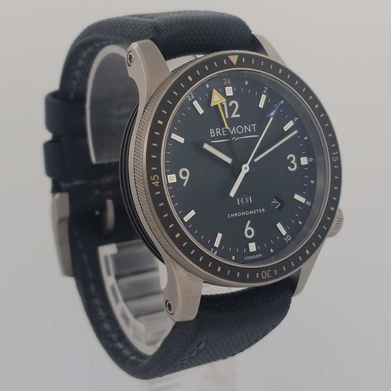 Bremont Boeing Model 1 GMT Titanium BB1_TI_GMT_BK