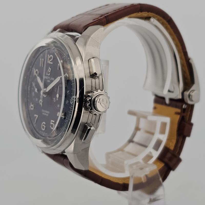 Breitling Premier B15 Duograph 42 AB1510  (1 Spare Black Strap)