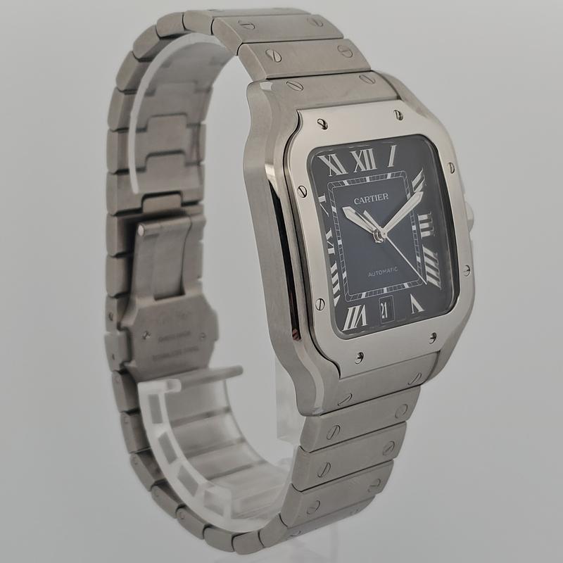 Cartier Santos De Cartier Blue Dial WSSA0071