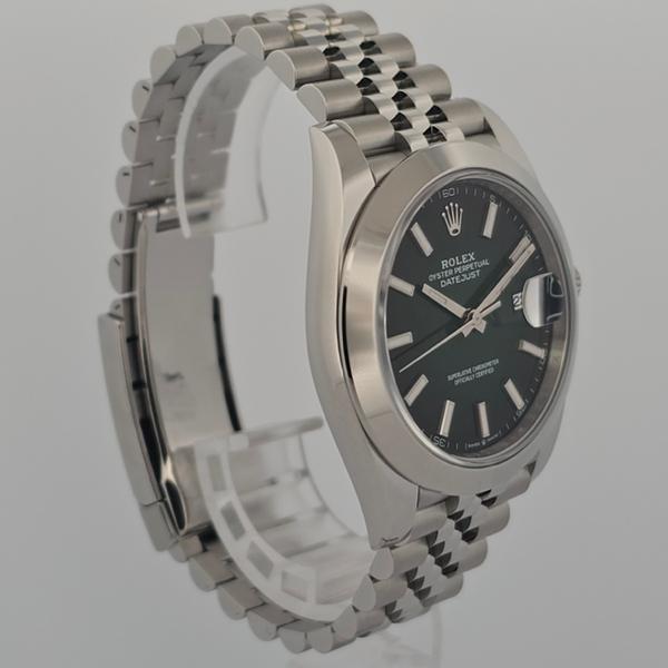 Rolex Datejust 41 Jubilee Green Ombre Dial 126300
