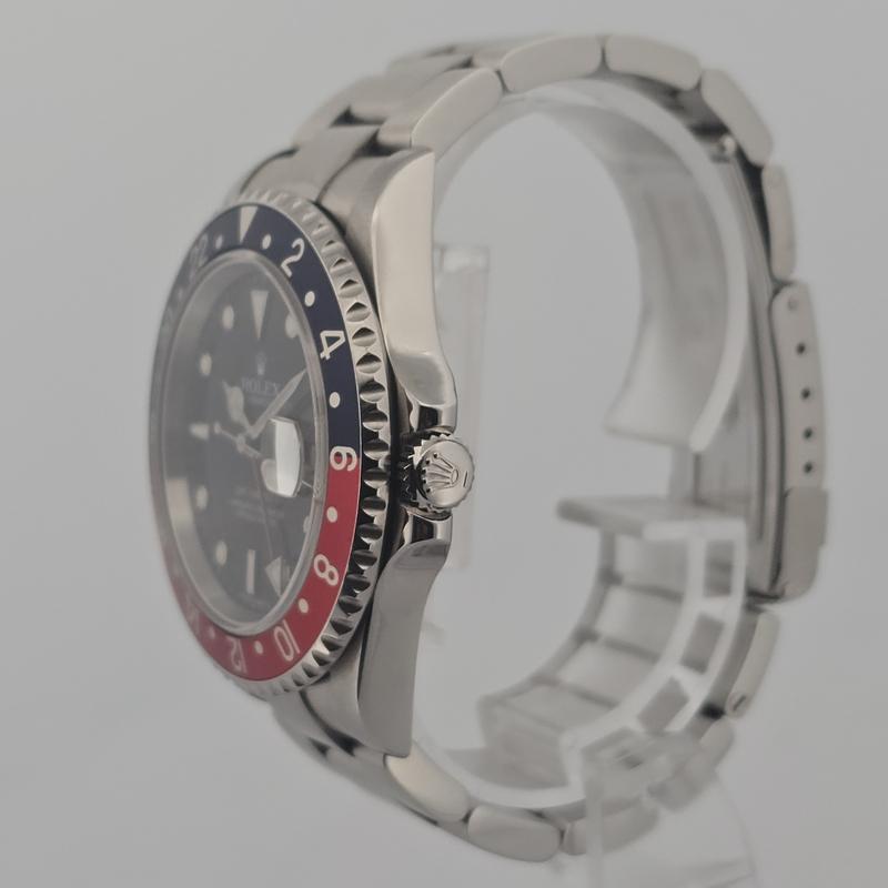 Rolex GMT Master II Pepsi 16710BLRO Stick Dial