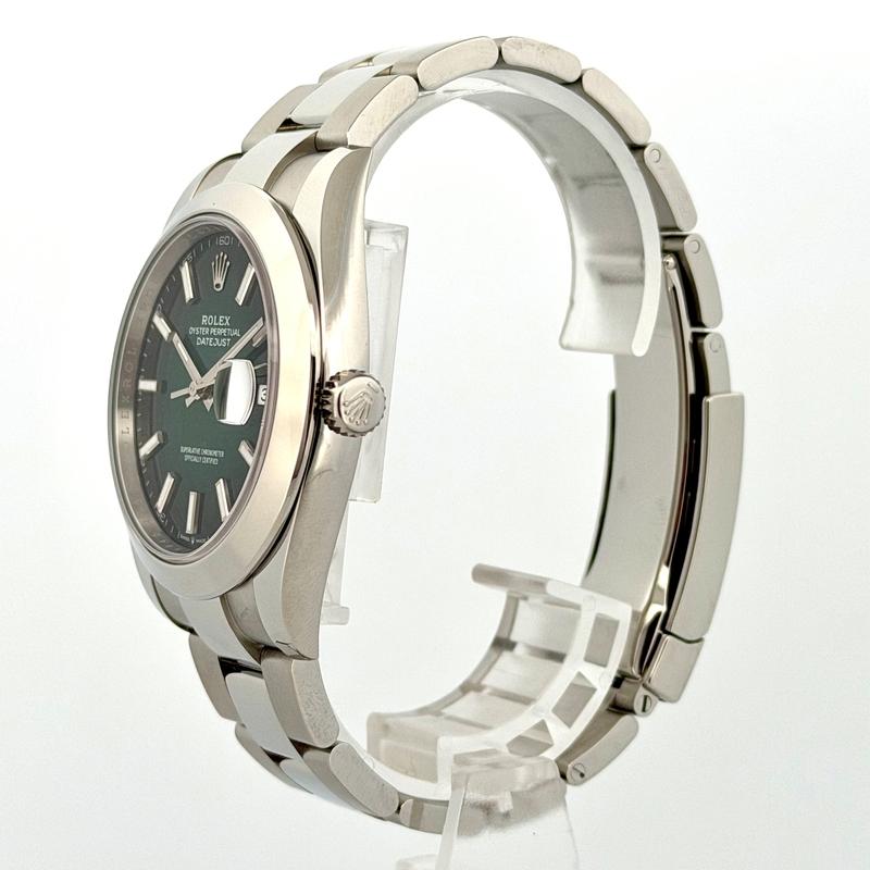 Rolex Oyster Perpetual Green Dial 126300