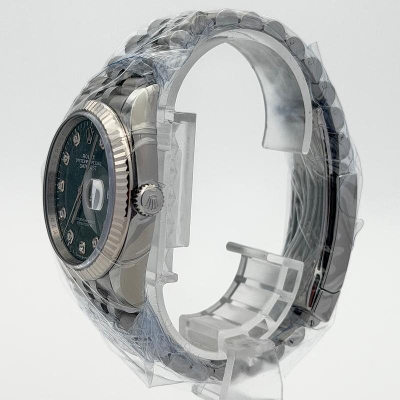 Rolex Datejust Olive Green Palm Motif 126234