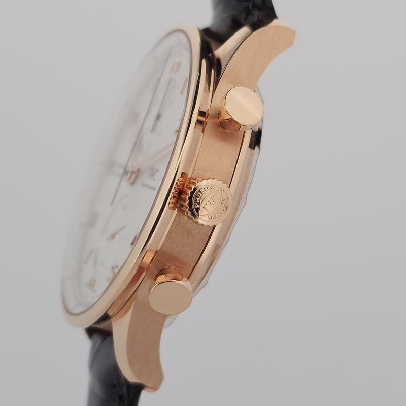 IWC Portugieser Chronograph Rose Gold IW371611⌈ 直播價 ⌋	