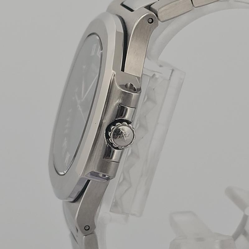 Patek Philippe Nautilus Black Roman Dial Stainless Steel  3800_1A-001