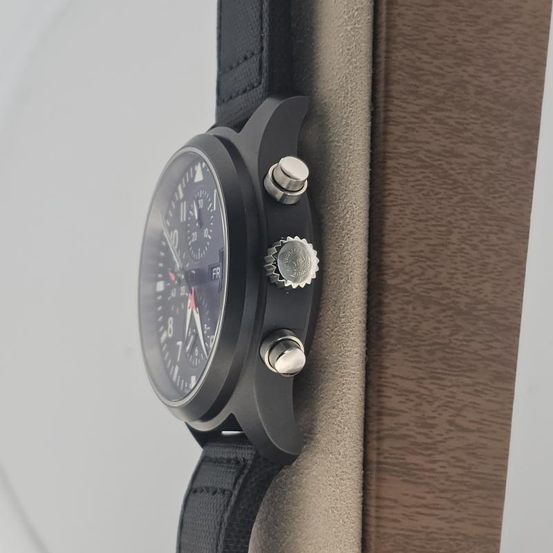 IWC Pilot Chronograph Top Gun Ceramic Split Second 46mm IW379901
