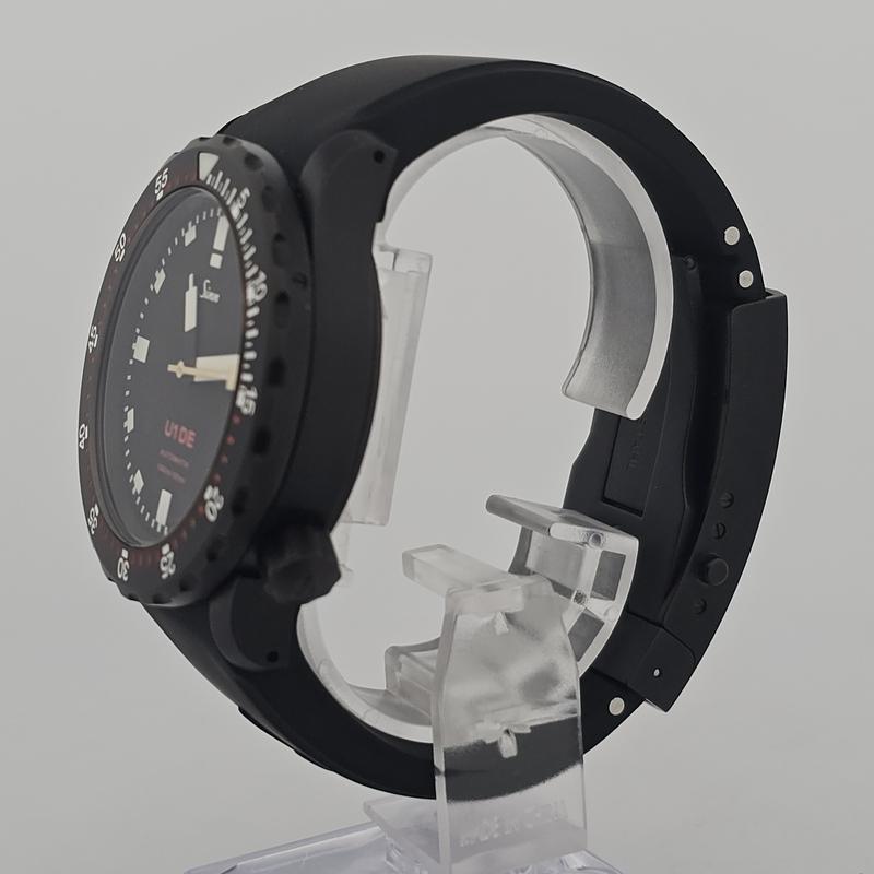 Sinn Diving Watch U1 DE Black Dial Solid Stainless Steel Watch 44mm 1010.0241.22666