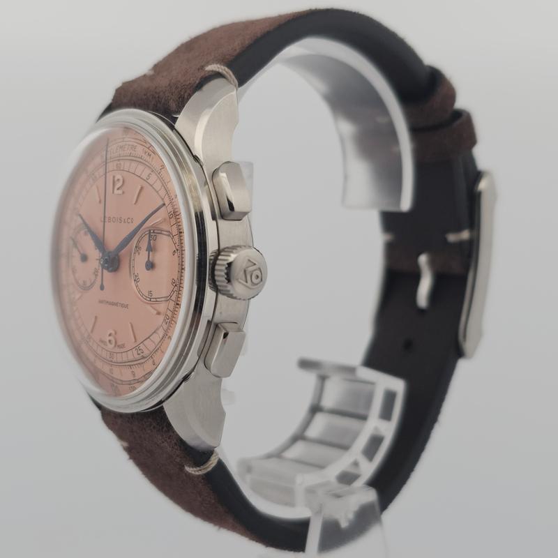 Lebois & Co Heritage Chronograph Salmon 39mm 324.478