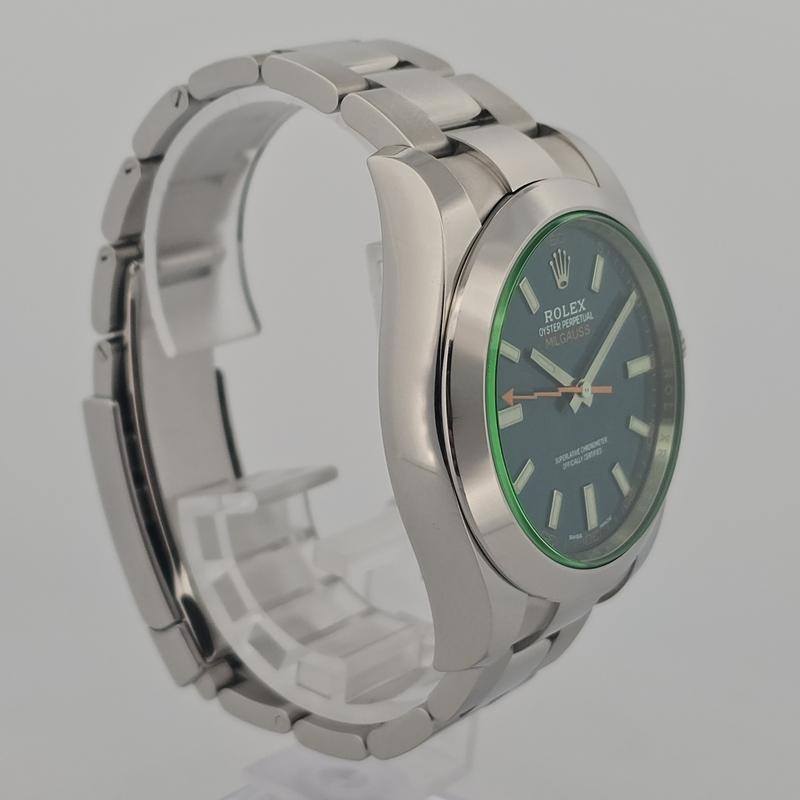 Rolex 勞力士  Milgauss 116400GV Blue 40mm