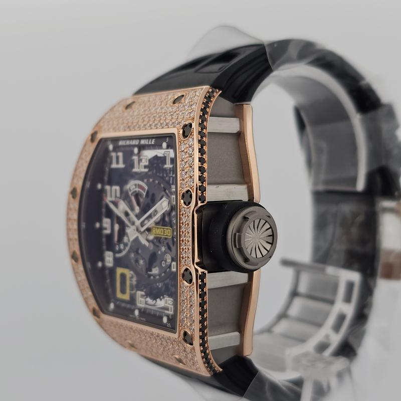 Richard Mille 里查德米爾  "Rose Gold" Diamond  RM030 