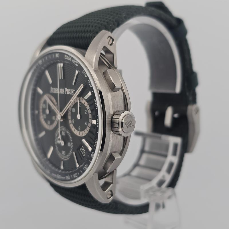 Audemars Piguet Selfwinding Chronograph Steel Green Code 11.59